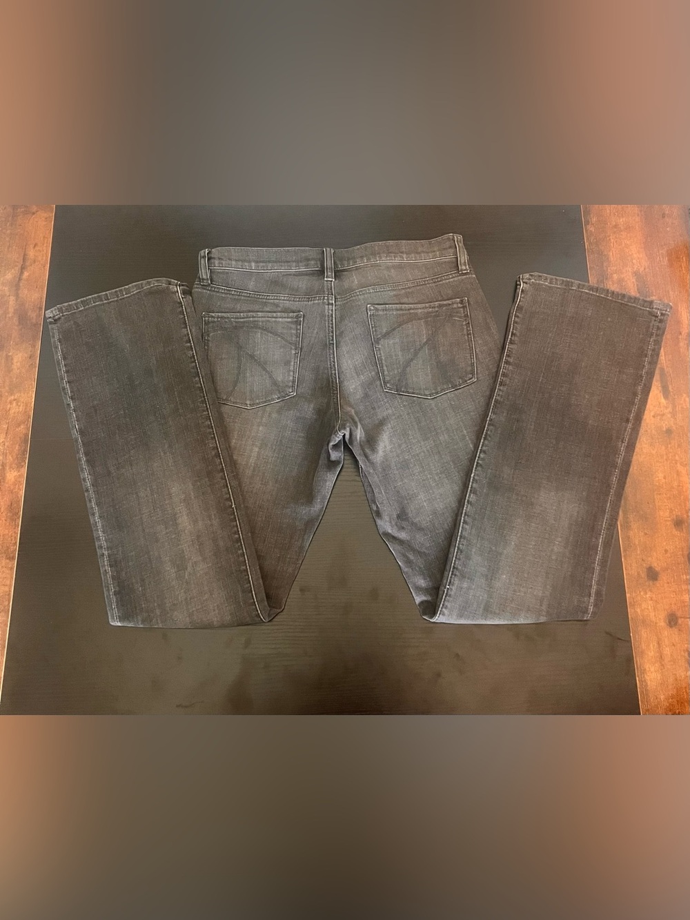 NY&Co Washed Black Low Rise Bootcut Jeans 🐝 - Picture 2 of 7